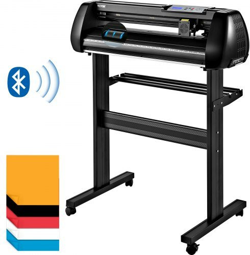 VEVOR Vinyl Snijplotter met SignMaster-software, USB en Bluetooth, Zwart