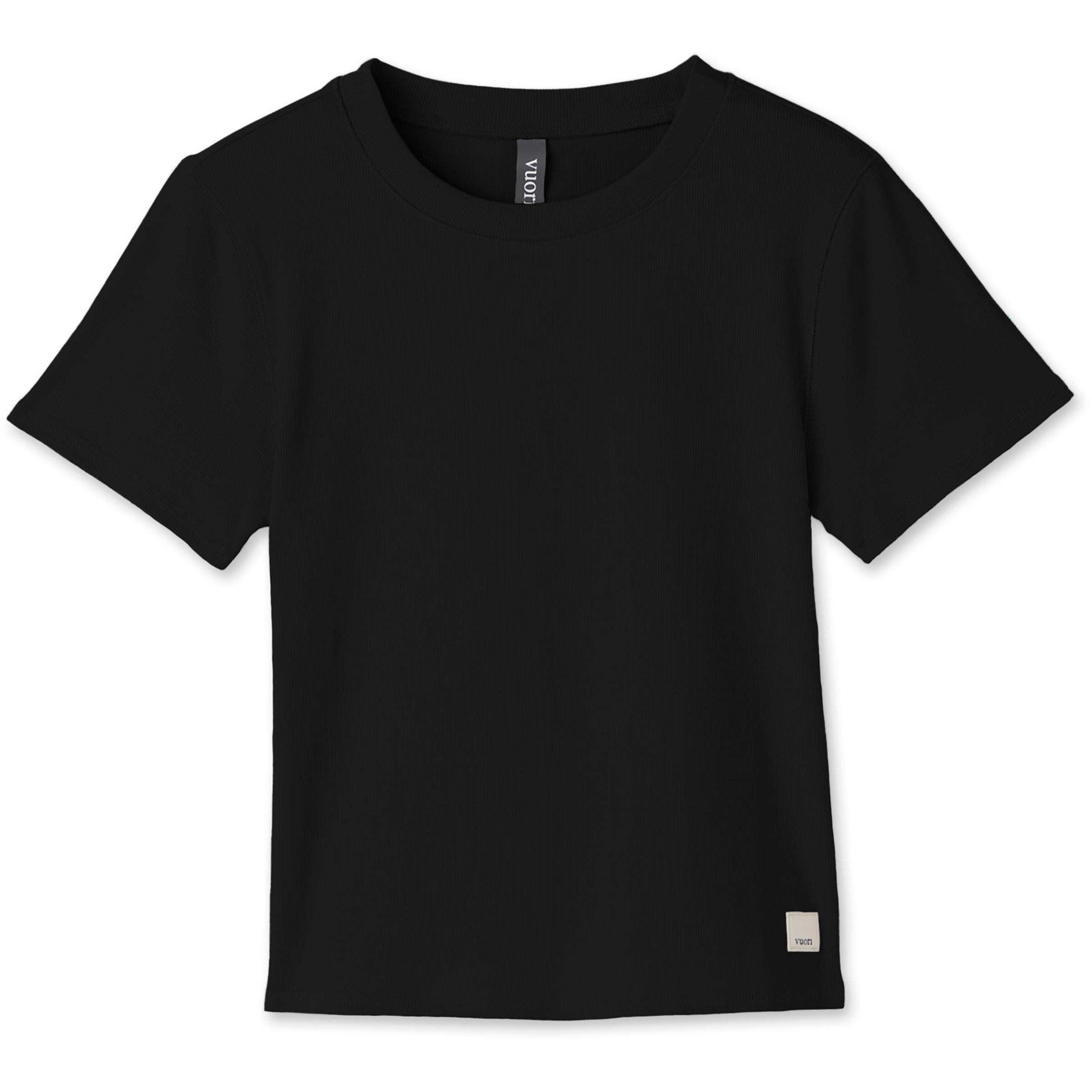 Vuori Pose Fitted 2.0 Damen T-Shirts schwarz Größe XS Lifestyle Hautfreundlich