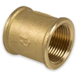 Messing Gewinde-Fitting Muffe, schwere Ausfühung, verschiedene Größen (Ausführung: 1 1/2''IG)