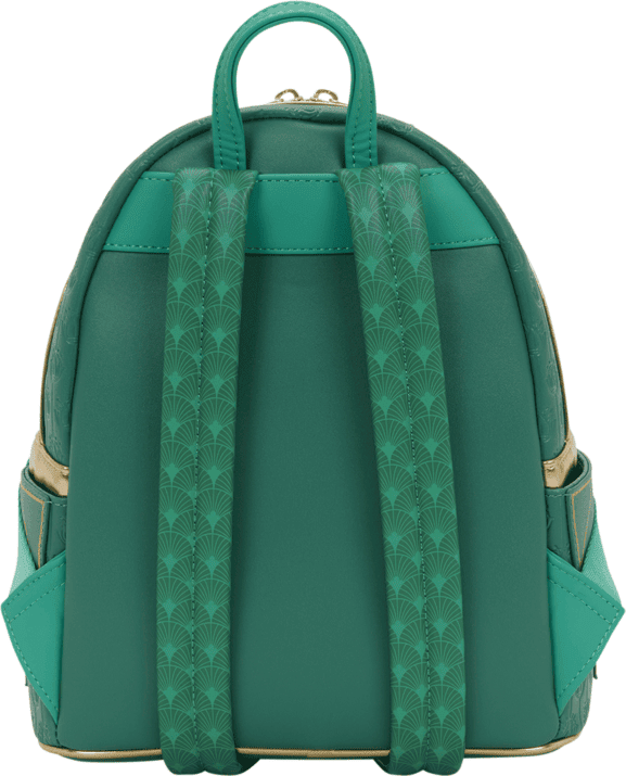 Loungefly Disney The Princess and the Frog Tiana Cosplay Mini Backpack, Officially Licensed Disney Product, Polyurethane Construction, 9W x 10H x 4.5D