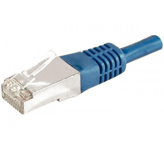 Dexlan Patchkabel Cat. 6A, F/UTP, blau, 1,5 m 859519