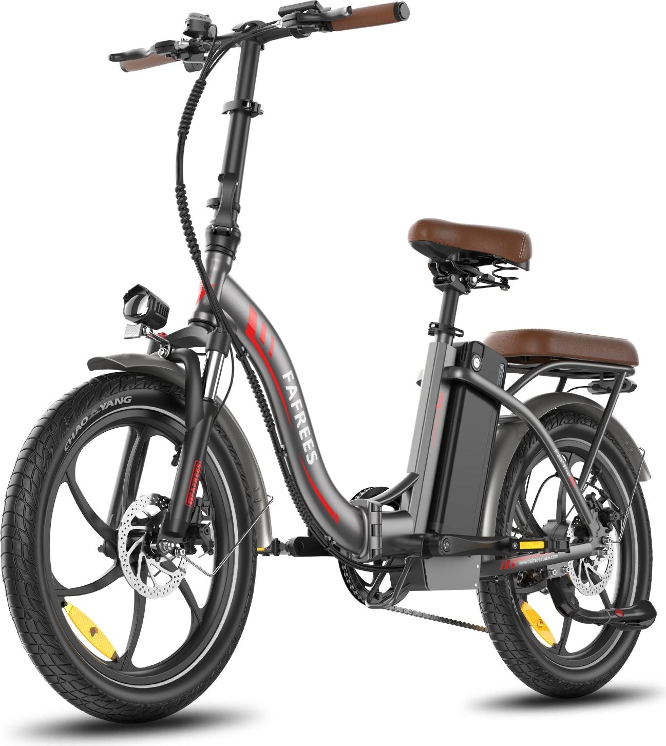 E-Bike FAFREES F20+ Pro - Motor 250W Batterie 36V25Ah 20 Zoll Reifen Mechanische Scheibenbremsen - Gunmetal