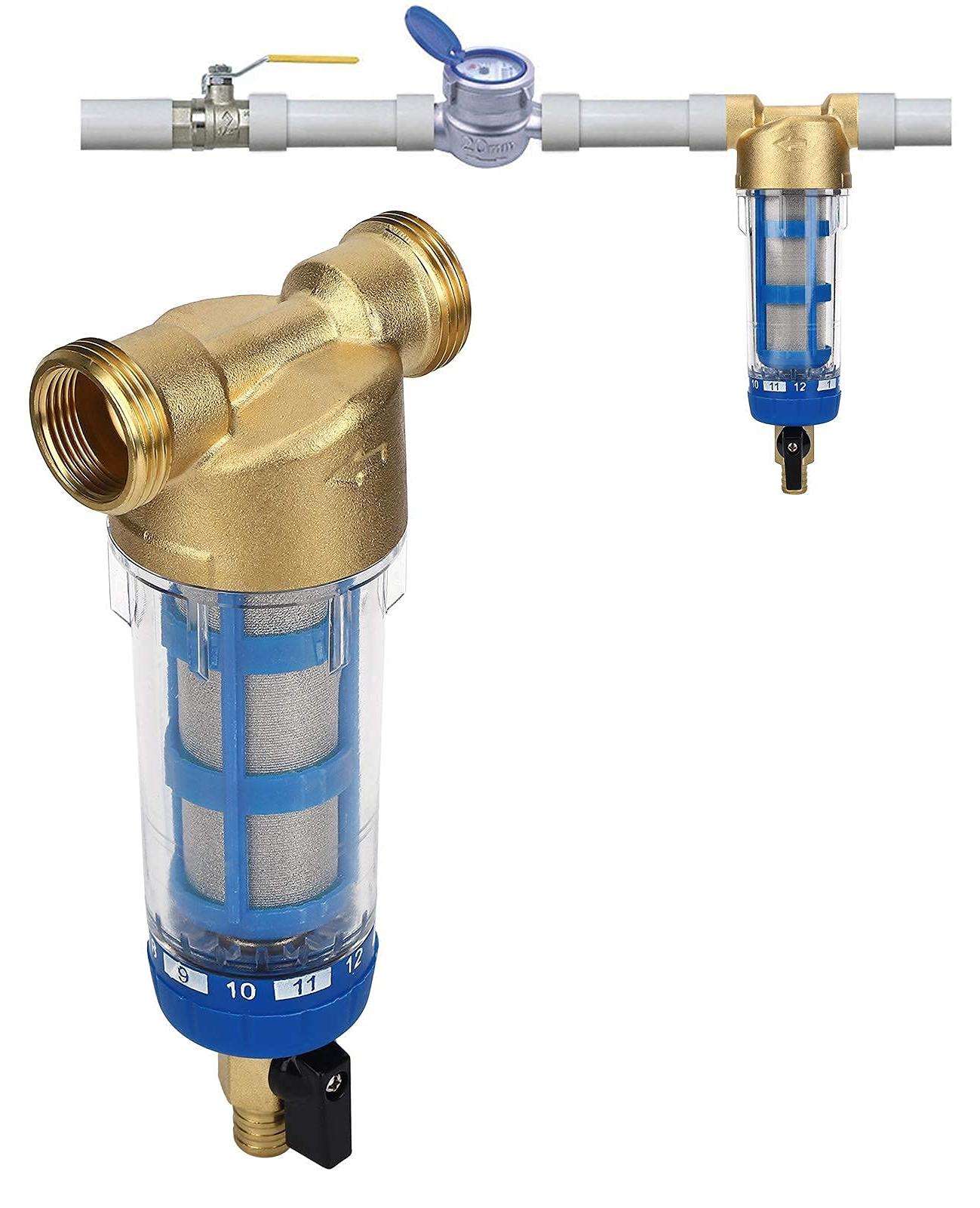 Sedimentfilter mit Zyklontechnologie, 50 Mikron, wiederverwendbar