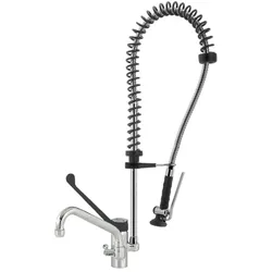 KBS Gastrotechnik STYLE SHRINK Geschirrwaschbrause Schwenkhahn und BEST-Semi LOW-FLOW Brausekopf