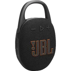 JBL Clip 5 Bluetooth Lautsprecher, Schwarz, Wasserfest