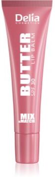 Delia Cosmetics Mix&Match Butter Lip Balm bálsamo labial matizante SPF 30 tom Hi Party 10 ml. Mix&Match Butter Lip Balm