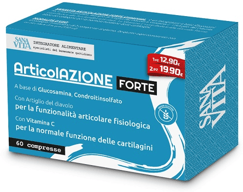 Paladin pharma SanVita Articolazione Forte Integratore le Articolazioni e Cartilagini 60 Compresse