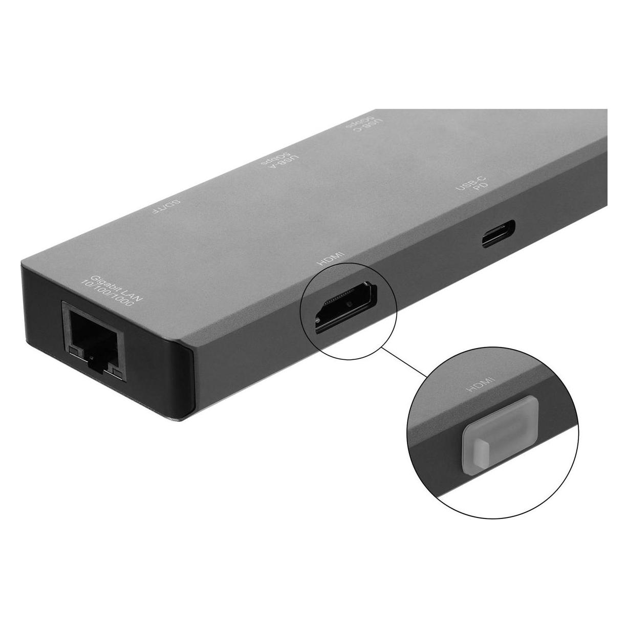 Delock Staubschutz für HDMI-A Buchse 10 Stück Silikon transparent (87423) (87423)