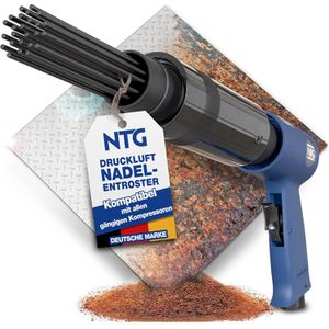 NTG Nadelentroster HWZ.6060, Druckluft, 19 Nadeln mit je Ø 3mm, 3000 Schläge/min