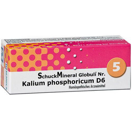 Schuckmineral Globuli 5 Kalium phosphoricum D6 7,5 g