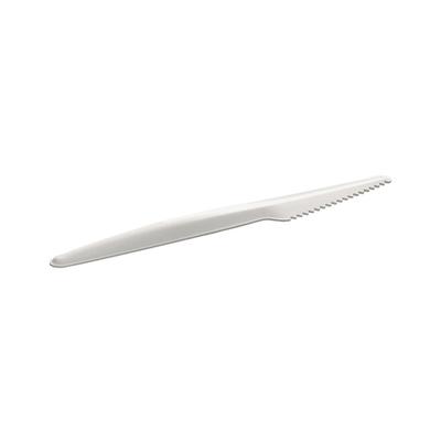 MONOUSO - Hartes Kartonmesser Weiß 17cm (50 Stück)
