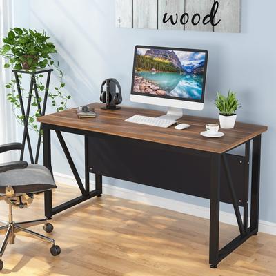 Tribesigns 55 Inch Computer Desk Writing Study Desk Gaming Table for Home Office