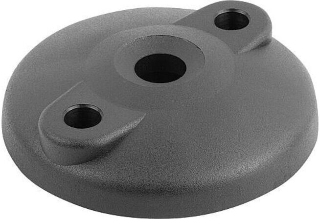 KIPP Disque E thermoplastique noir Ø 80 mm (K0423.5080)