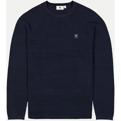 Pullover mit Logobadge Blau XL
