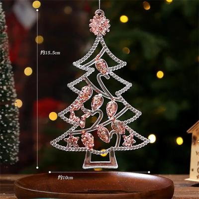 Uplift Treasures Christmas Tree Hanging Ornaments Snowflake Angel And Deer Pendants 27