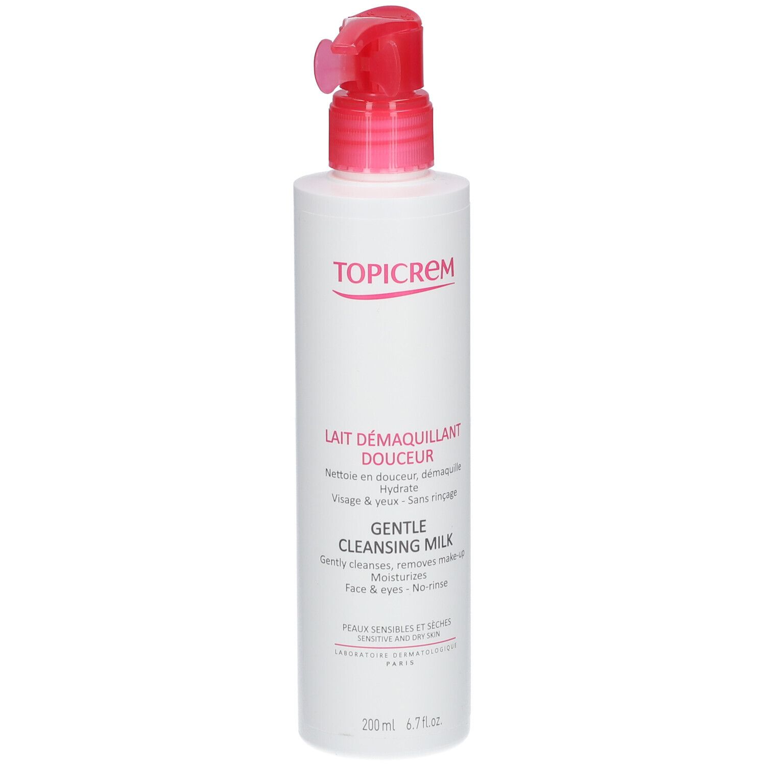 Topicrem Milde Reinigingsmelk 200 ml Milch