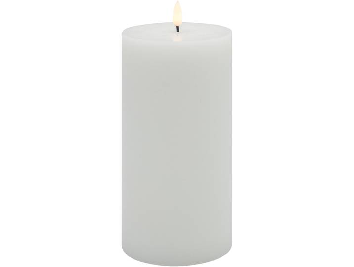 Kerze Pastel & Contrast weiss Wachs D 10 cm