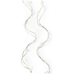 Lumineo, LED Weihnachtsdeko, Micro LED Strangbeleuchtung 295 cm