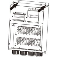 PowerWalker Wartungs-Bypassschalter Terminal block 3/3 MBS 30K für Wandmontage