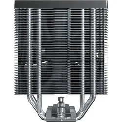 Montech NX400 Black CPU-Kühler - 120mm, schwarz (120 mm), CPU Kühler, Schwarz