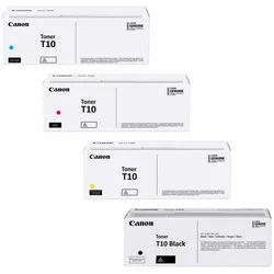 Canon Original Toner T10 Set - 4er Multipack cyan, magenta, gelb, schwarz