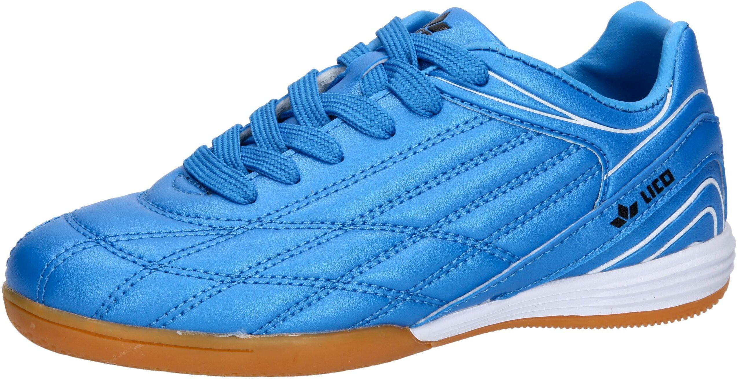 Fussballschuh LICO "Fussballschuhe Soccer Champ", Jungen, Gr. 30, blau, Synthetik, Schuhe Fussballschuh blau 30