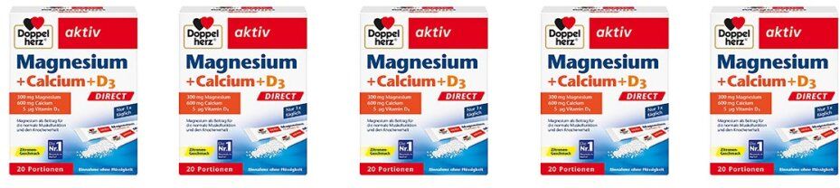 Doppelherz Magnesium+Calcium+D3 Direct Pellets