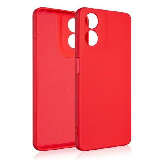Beline Etui Silicone Motorola Moto G04 G04s/E14 4G czerwony/red (Motorola Moto E14, Motorola Moto G04) (52618629)