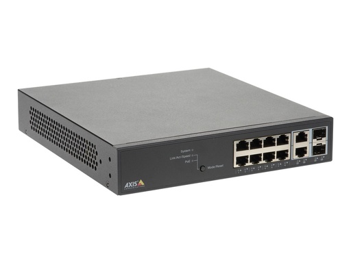 Axis T8508 PoE+ Network Switch - Switch - managed - 8 x 10/100/1000 (PoE+) (01191-002)