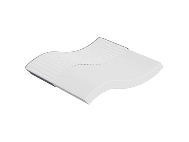Schaumstoffmatratze Mittelweich 200x200 cm Atmungsaktiv Doppelseitig Federlos, mehrschichtig, geräuschabsorbierend, wendbar, komprimiert geliefert, hautfreundlich