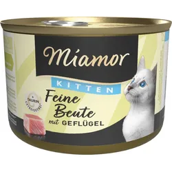Miamor Feine Beute Kitten Geflügel 12x185 g