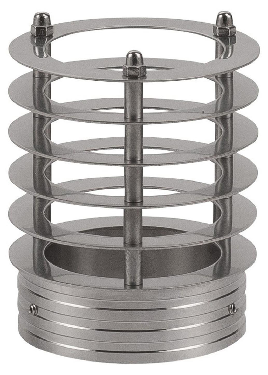 SLV Raster 316 voor TRUST LED reserveonderdeel in zilver RVS