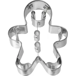 RBV Birkmann Ausstechform Gingerman Plätzchenform aus Edelstahl 7,5cm