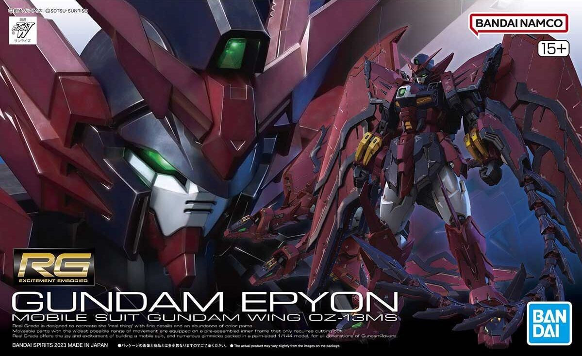 Bandai Namco RG 1/144 Gundam Epyon figuur