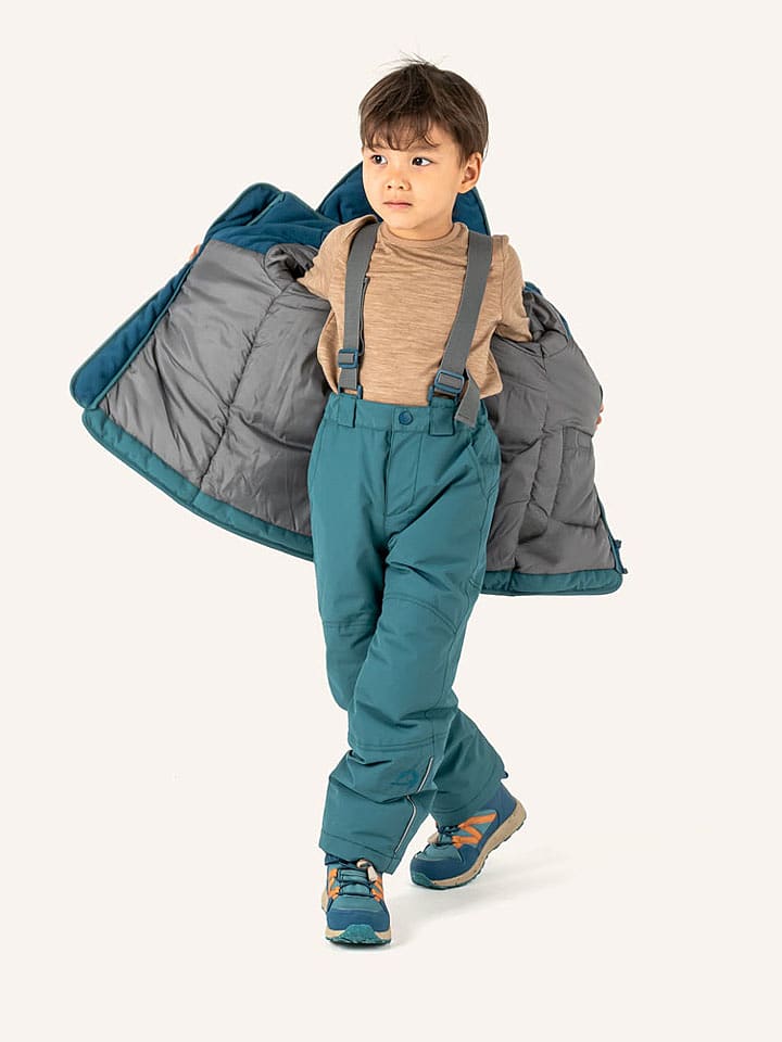 finkid Winterhose "Kokkola" in Petrol - 120/130