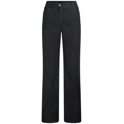 Bootcut-Jeans Emilia Lay schwarz, 54