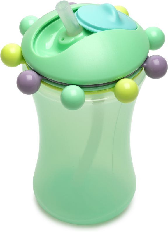 Melii Abacus Straw Sippy Cup tasse avec paille Mint 1 pcs