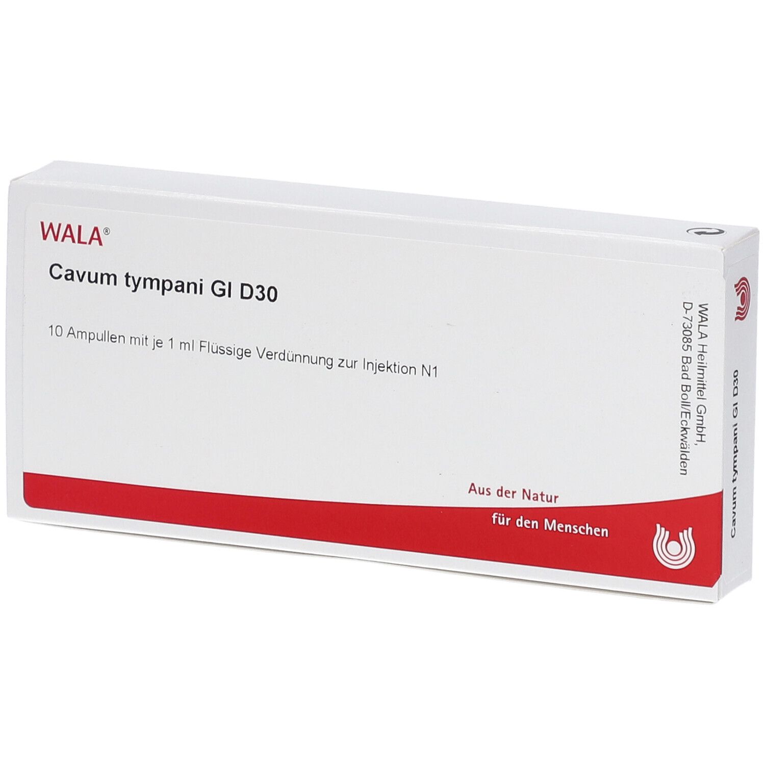 Cavum tympani GL D 30 Ampullen 10x1 ml