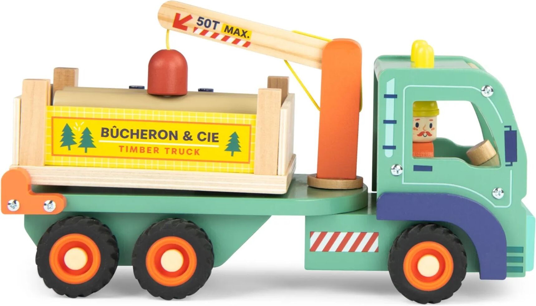 Moulin Roty Camion forestier et ses accessoires Vert taille unique