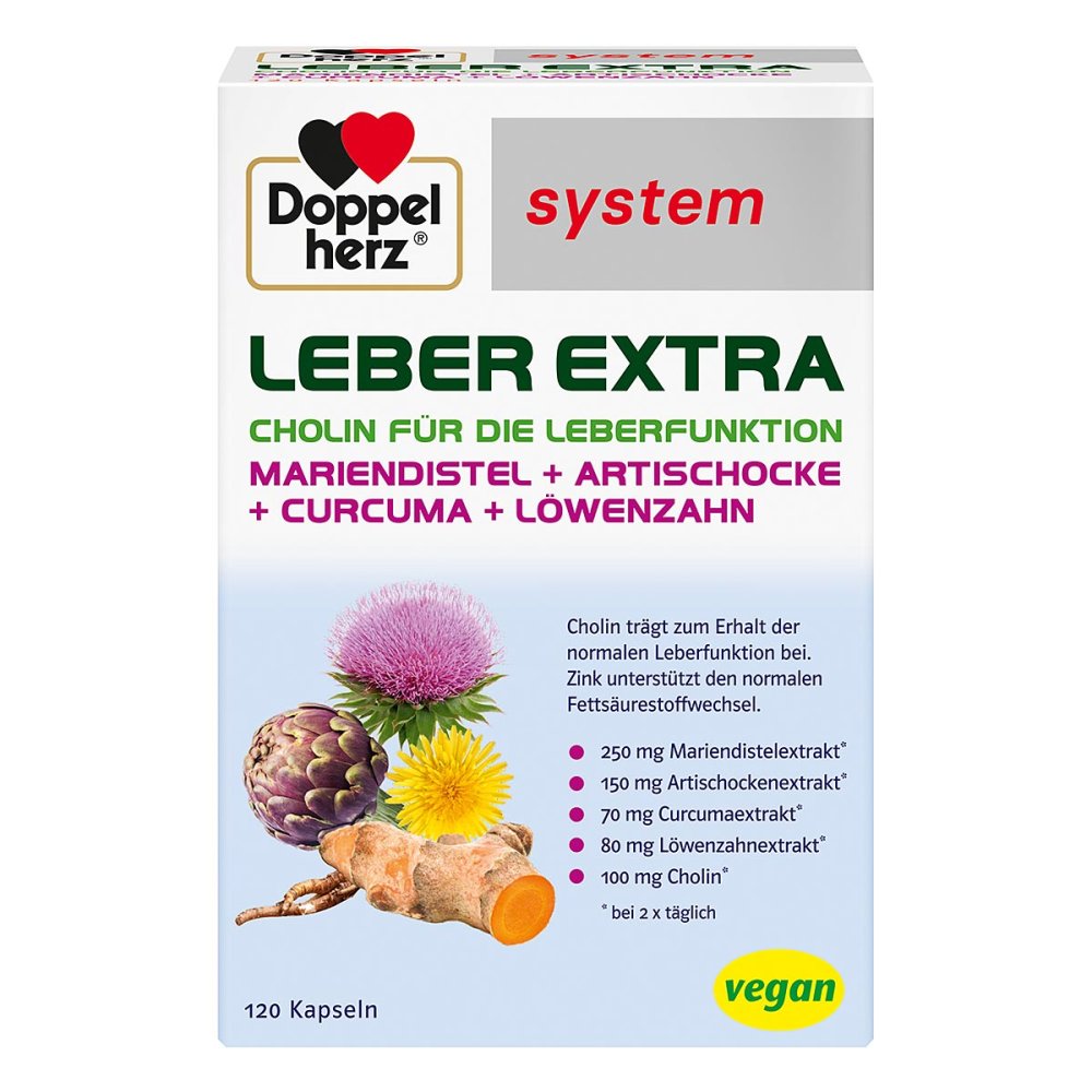 Queisser Pharma GmbH & Co. KG Doppelherz Leber Extra System Kapseln 19267266