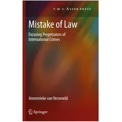 Mistake of Law, Fachbücher von Annemieke van Verseveld