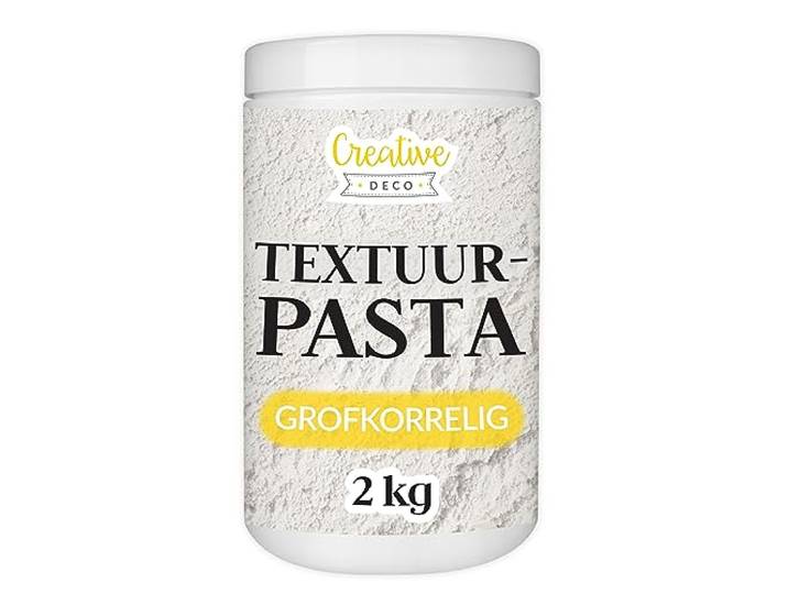 Creative Deco Grofkorrelige Structuurpasta 2 kg Witte
