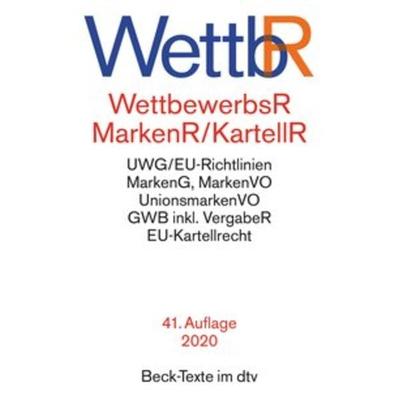 Wettbewerbsrecht, Markenrecht und Kartellrecht, Taschenbuch von , dtv, 978-3-406-76204-8