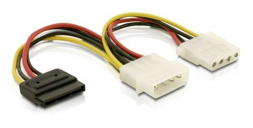 Delock Strom Anschlusskabel 0.165m