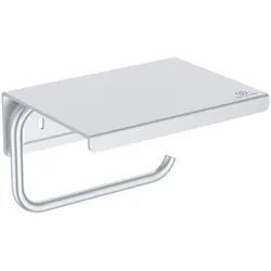Ideal Standard Alu+ Papierrollenhalter BD592SI Silver, Wandhängend