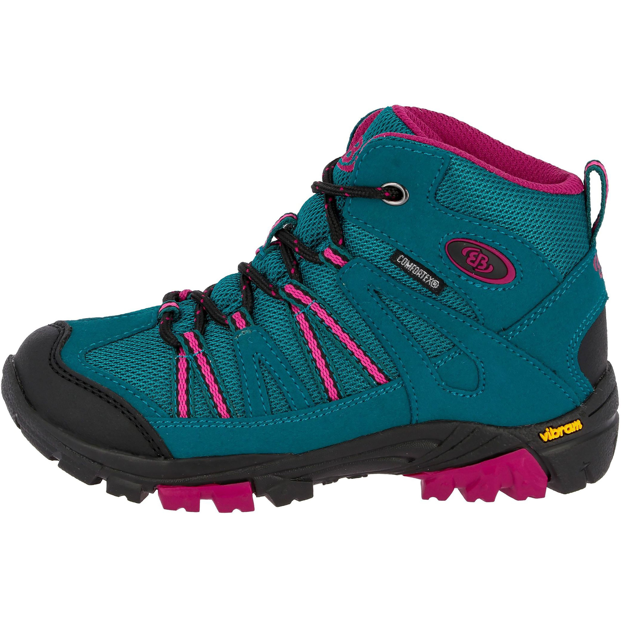 Brütting Ohio High Kinder Wanderschuhe tuerkis Größe 33 Trekking Wasserdicht