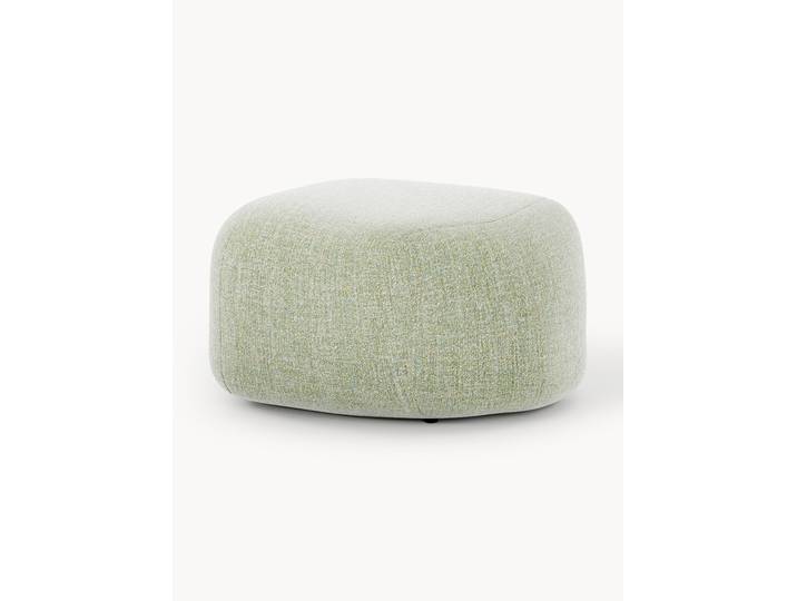 Ovaler Bouclé-Sofa-Hocker Wolke