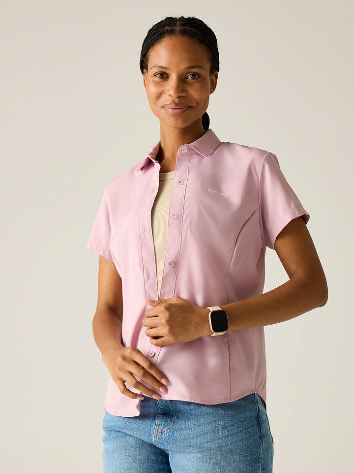 Regatta Funktionshemd "Travel Light" in Rosa - 42