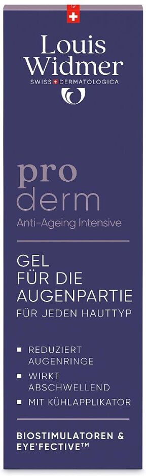 Louis Widmer proderm Gel für die Augenpartie Intensiv 15ml