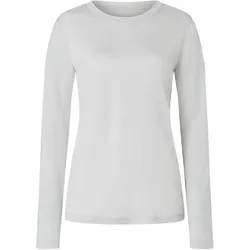 Super Natural, Damen, Funktionsshirt, Casual Rib Bio J (L), Weiss